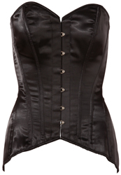 Korsett lang schwarz 86cm