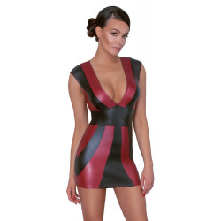 Tailliertes Kleid (rot)