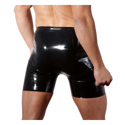 Latex-Pants mit Penis-Hodenöffnung