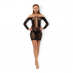 Tie Breaker Long Sleeve Dress