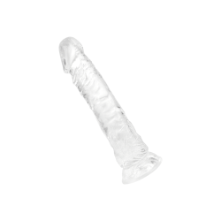 Clear 8 Inch Cock, 22cm