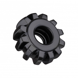 Penisring in Zahnrad-Optik, 2 - 5cm