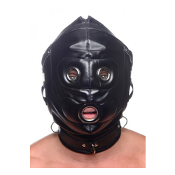 Bondage-Kapuze mit Penis Gag