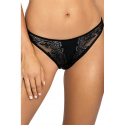 Sexy Riemchenstring in schwarz