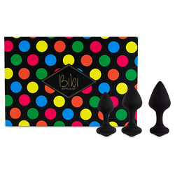 FeelzToys - Bibi Butt Plug Set 3-teilig (Black)
