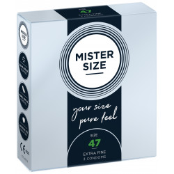 MISTER SIZE extra dünne Kondome 47 mm