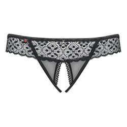 Shibu Ouvert-String schwarz L/XL