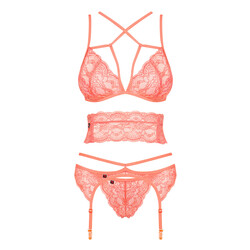 Frivolla Dessous Set korall