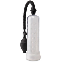 Genoppte Penispumpe "Silicone Power Pump" (transparent)
