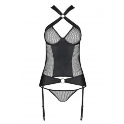Amanda Corset in schwarz